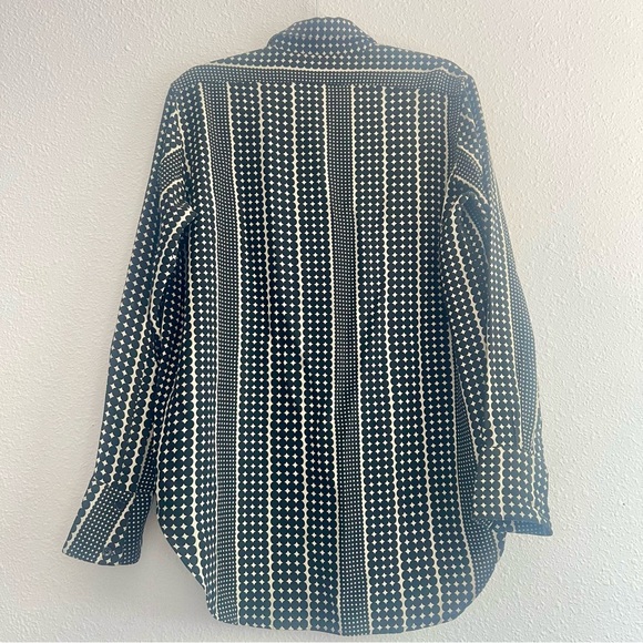 Laurence Bras Button Down Shirt Blouse Size 38 - Picture 10 of 12